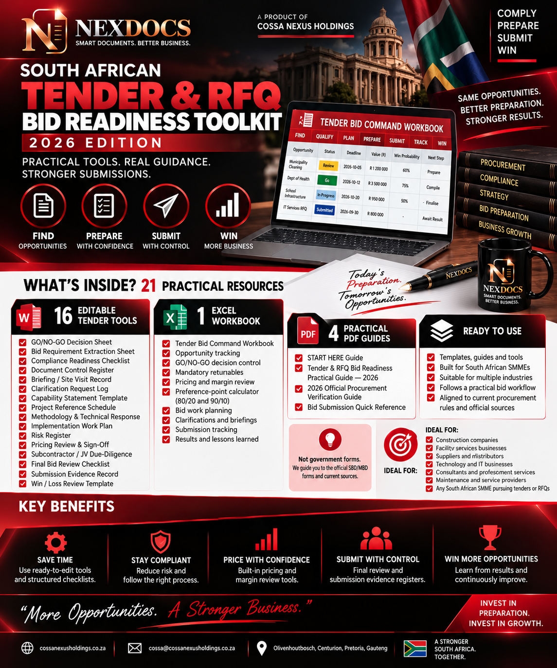 South African Tender & RFQ Bid Readiness Toolkit — 2026 Edition image 3