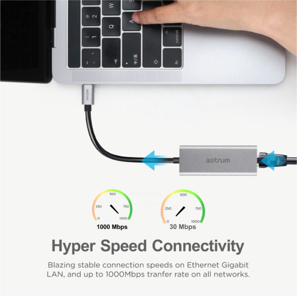 NA400 USB3.0 to Gigabit Ethernet LAN Converter image 3