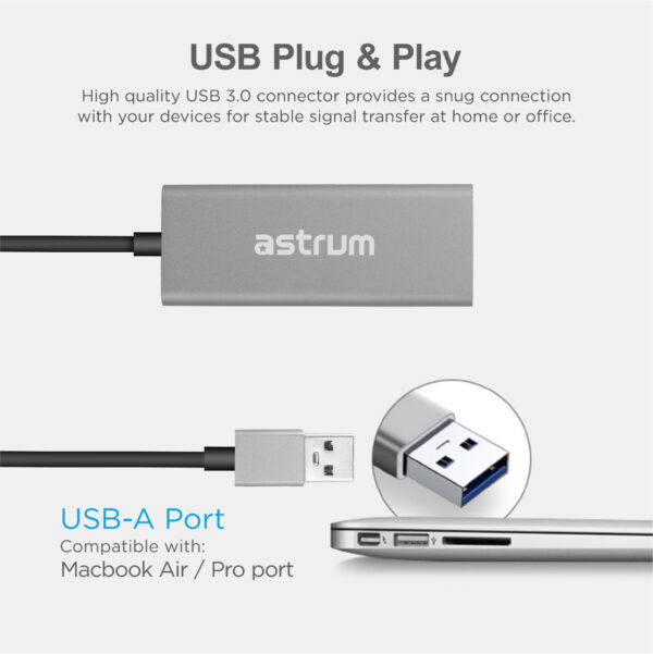 NA400 USB3.0 to Gigabit Ethernet LAN Converter image 4