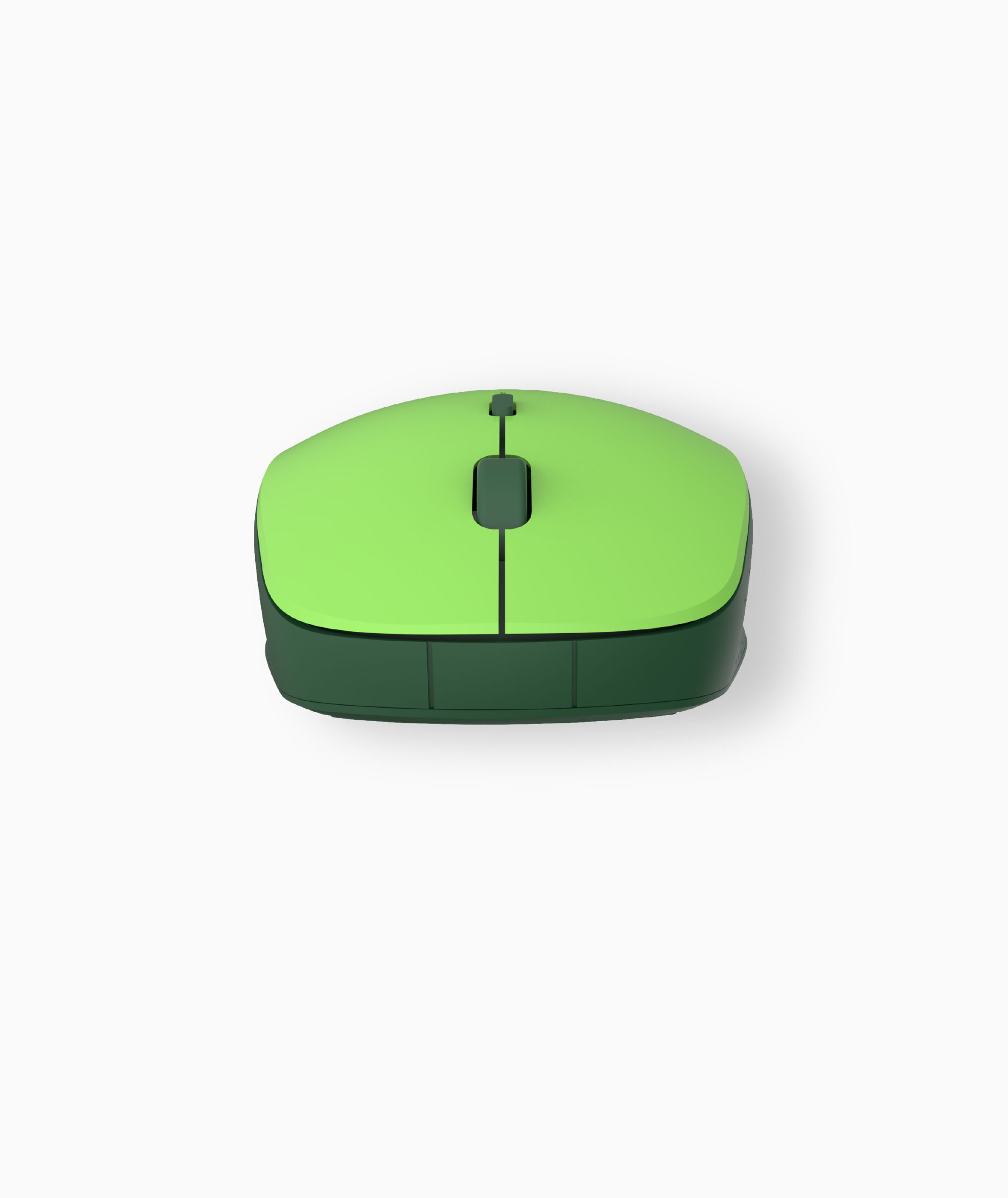 Wireless Optical Mouse -2.4GHz,1600DPI,4 Buttons, Silent Click – MW210 – Green image 3