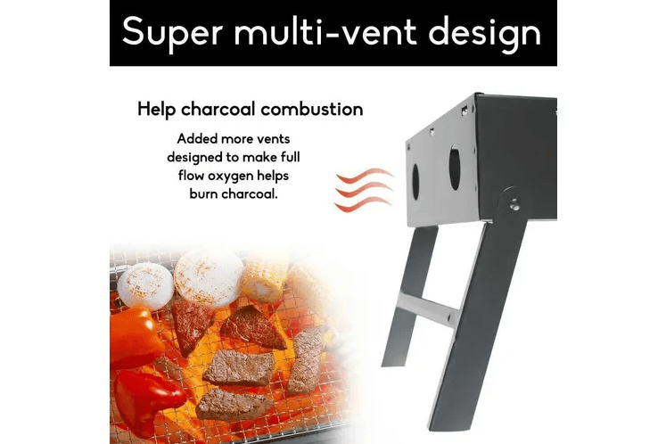 Foldable Camping Barbeque Grill image 2