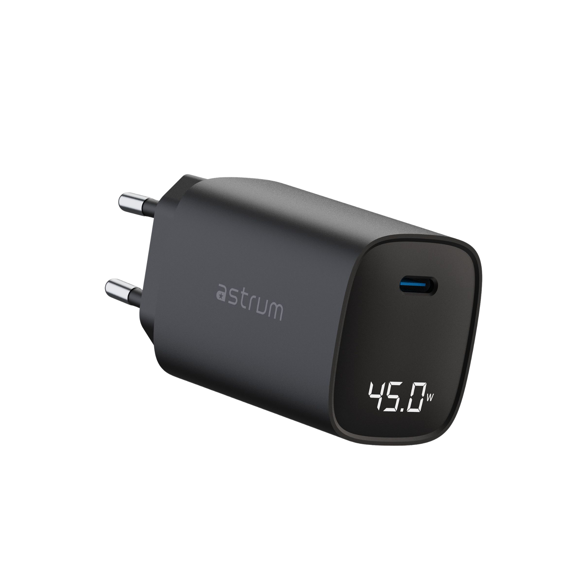 WATZ45L 45W PD WALL CHARGER USB-C LCD BK image 3