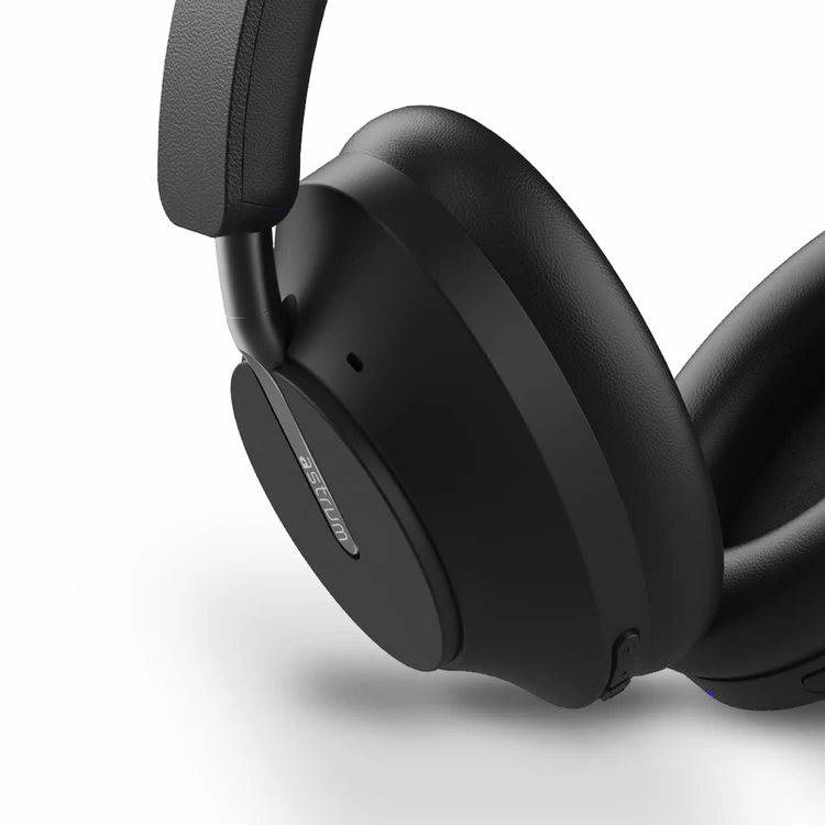 Astrum MZ Pro Hybrid ANC Bluetooth Headphones - Black image 4
