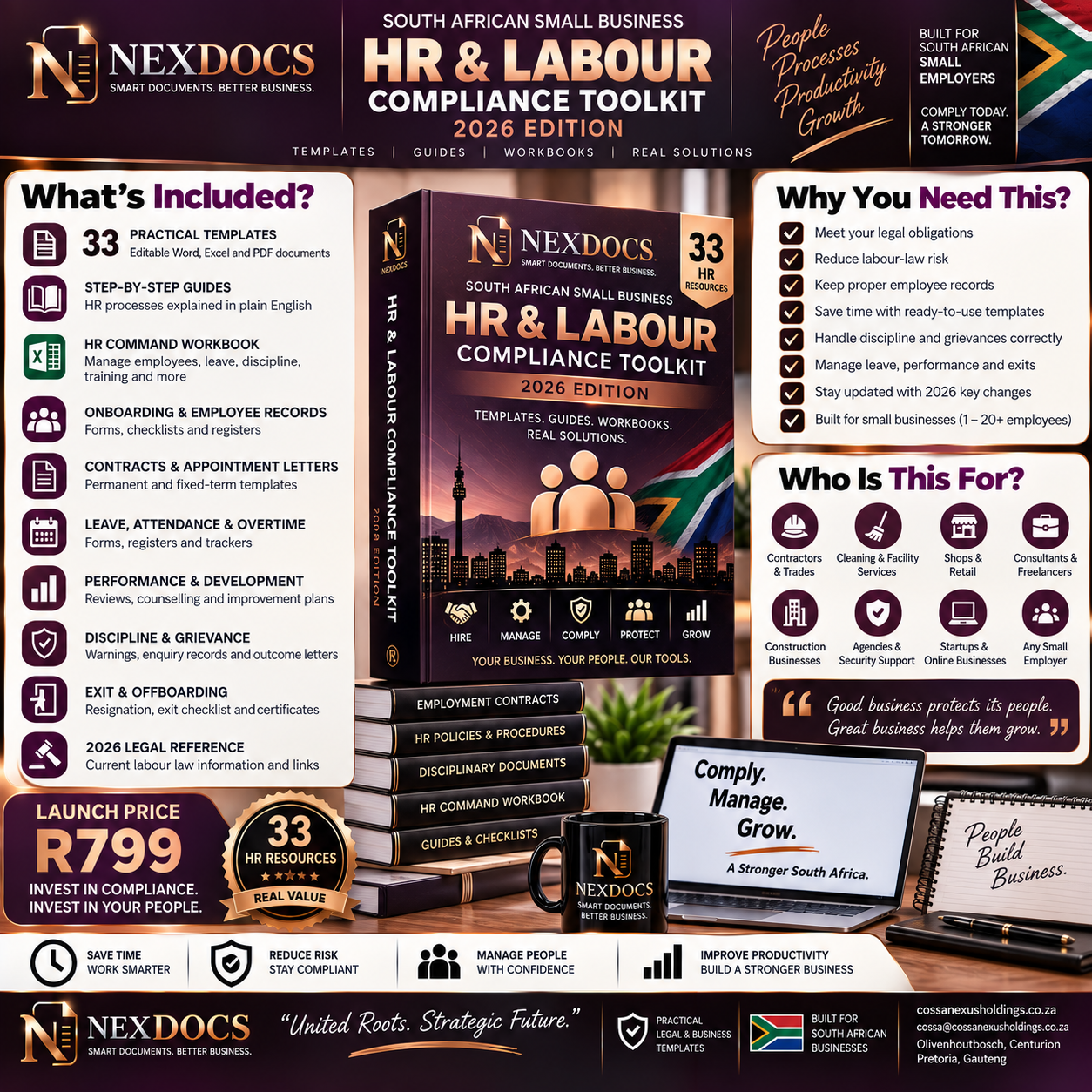 South African Small Business HR & Labour Compliance Toolkit — 2026 Edition image 2