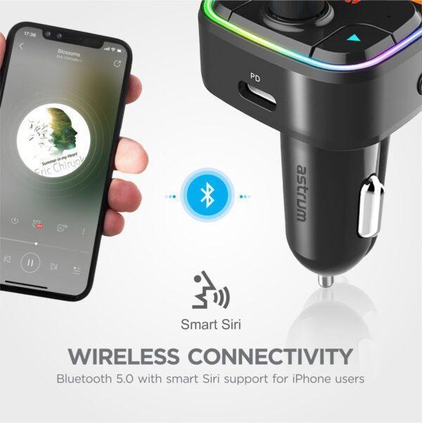 Wireless FM Transmitter + PD Charger - FM410 image 3