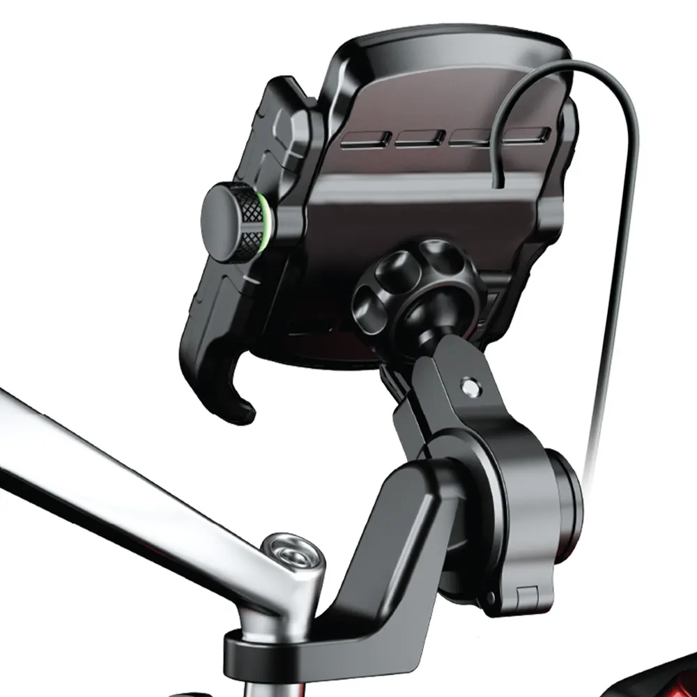 SH320 Pro Mount with Wireless Charging, Metal for Bike / Motorbike image 5