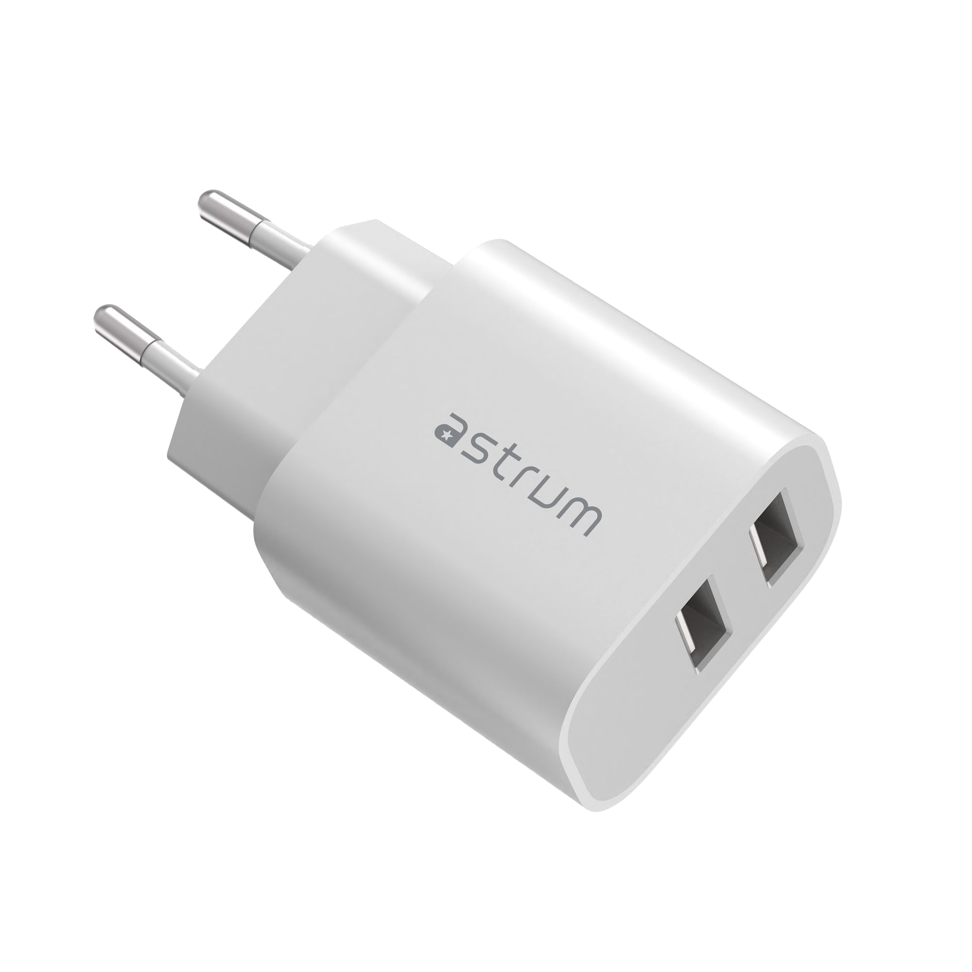 WATZ12D 12W WALL CHARGER 2 X USB-A WHT image 6