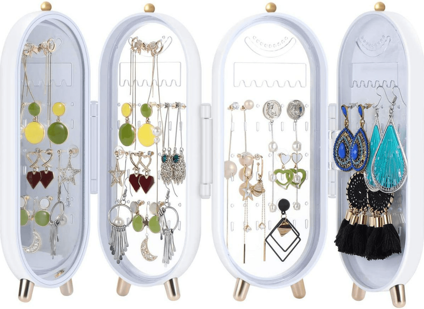 Luxurious Jewellery Storage Organiser (4 Door) image 3