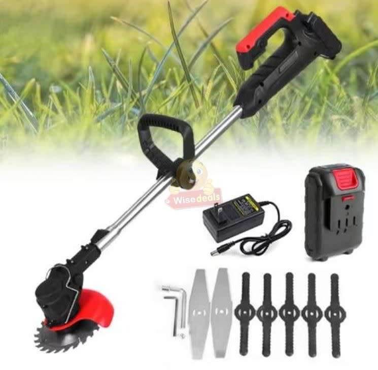 Rechargeable Lawn Mower and Grass Cutter with Accessories (24V) image 7