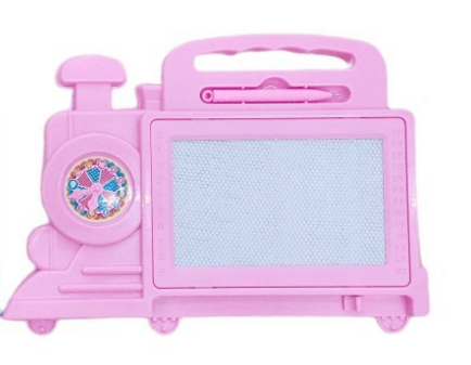 Writing & Drawing Magic Slate Train Board - Pink