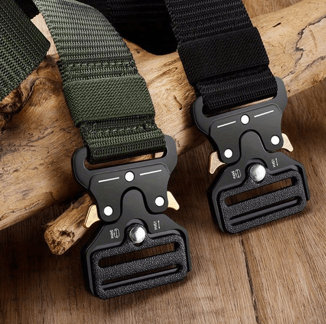 Multifunctional Military Nylon Belt (Black) image 2