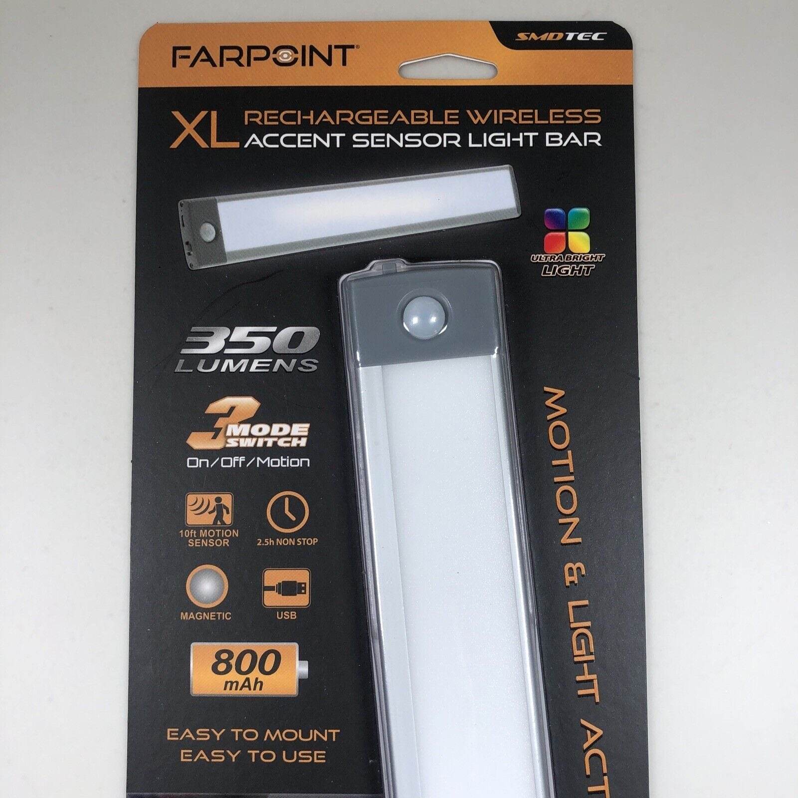 Rechargeable Motion Activated Light Bar image 6