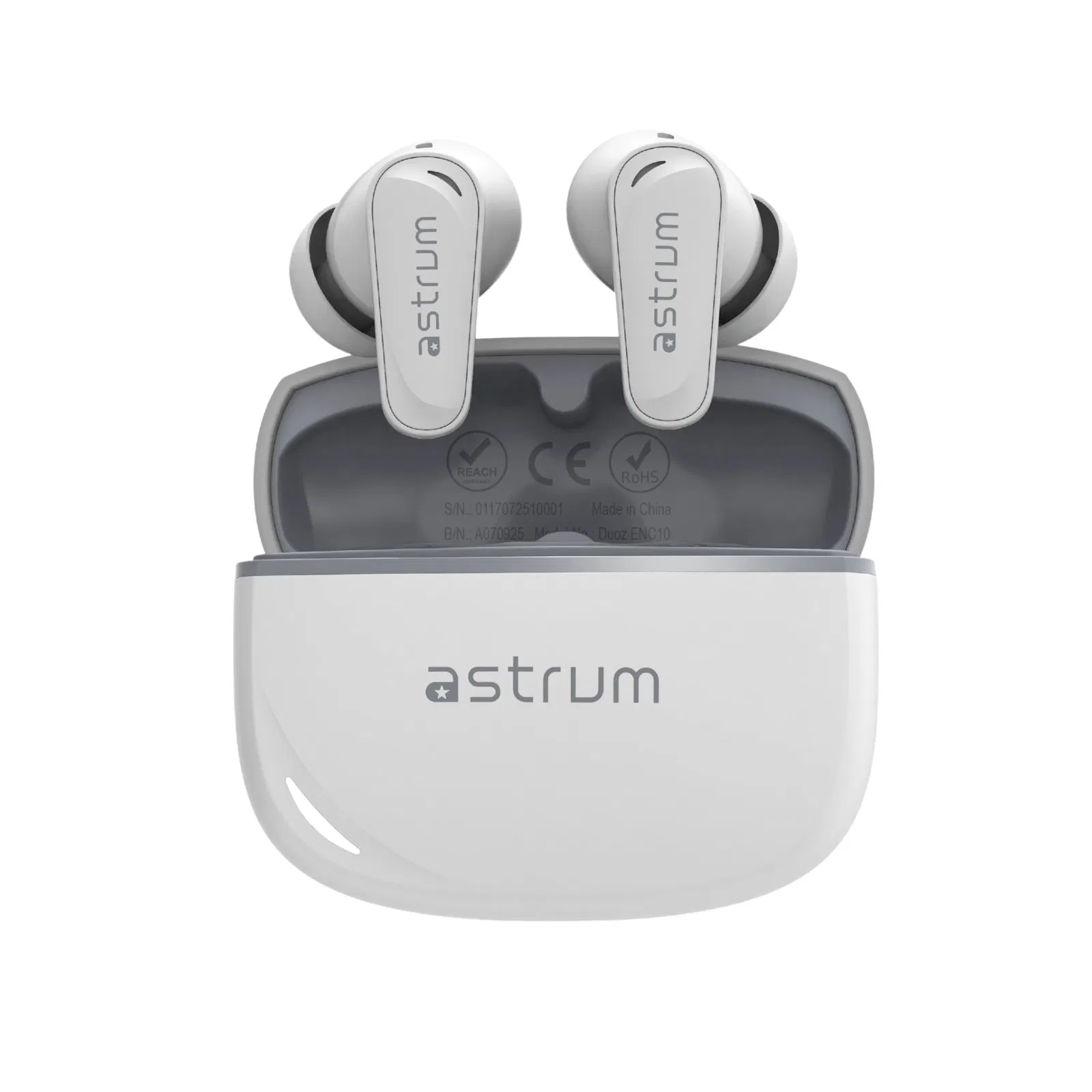 DUOZ ENC10 TWS EARBUDS ENC 2MIC BT5.4 WH